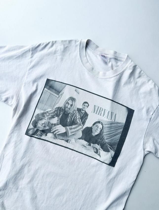 NIRVANA T-SHIRT | 90s ANVIL製 XL - MATIN, VINTAGE OUTFITTERS