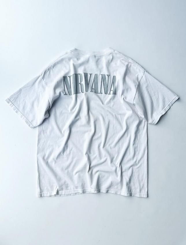 NIRVANA Tシャツ ANVIL製 バンドT 本物 NIRVANA T-SHIRT | 90s ANVIL製 XL - MATIN, VINTAGE OUTFITTERS