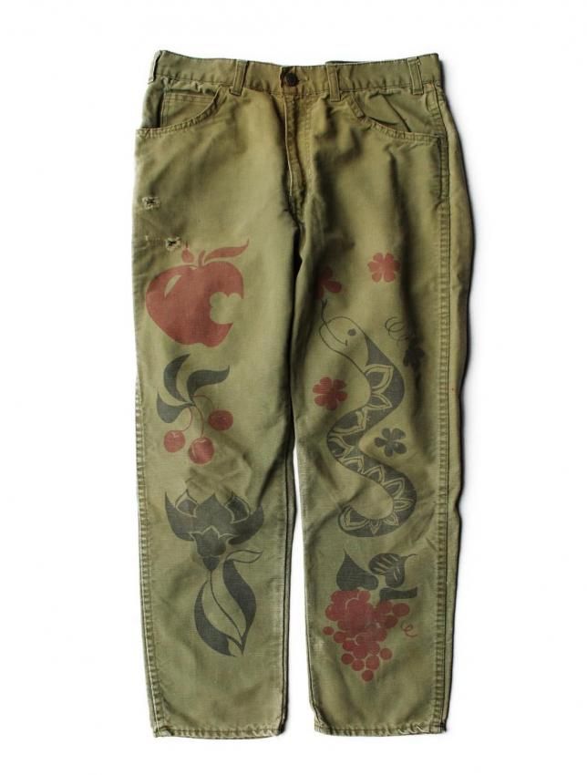 パンツ #60s70sVintageLEvisBIG E 60s LEVI'S CRAZY LEG PANTS | BIG E | W31 - MATIN, VINTAGE