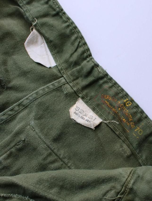 70s US ARMY UTILITY TROUSERS | OG-107 W32 - MATIN, VINTAGE