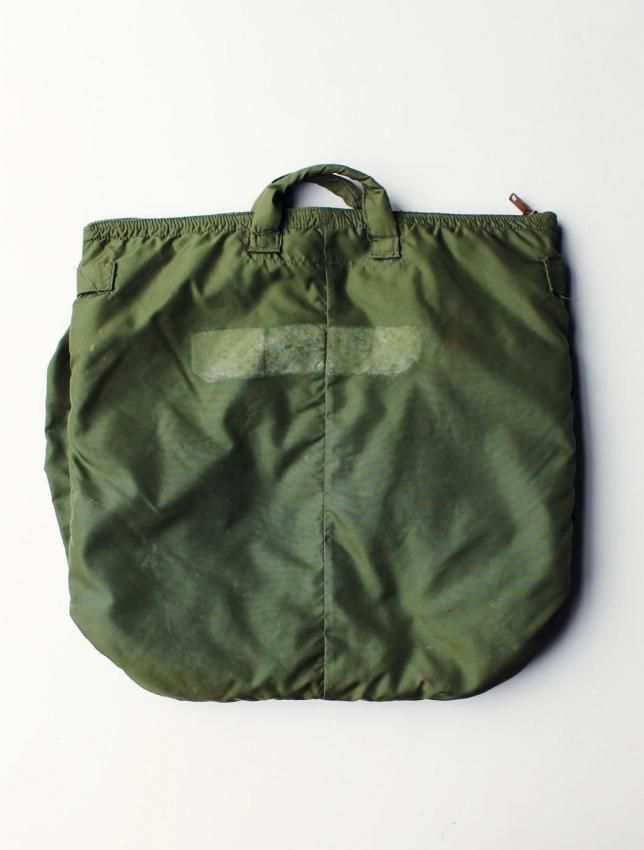 80s USAF ヘルメットバッグ | SCOVILLジッパー - MATIN, VINTAGE
