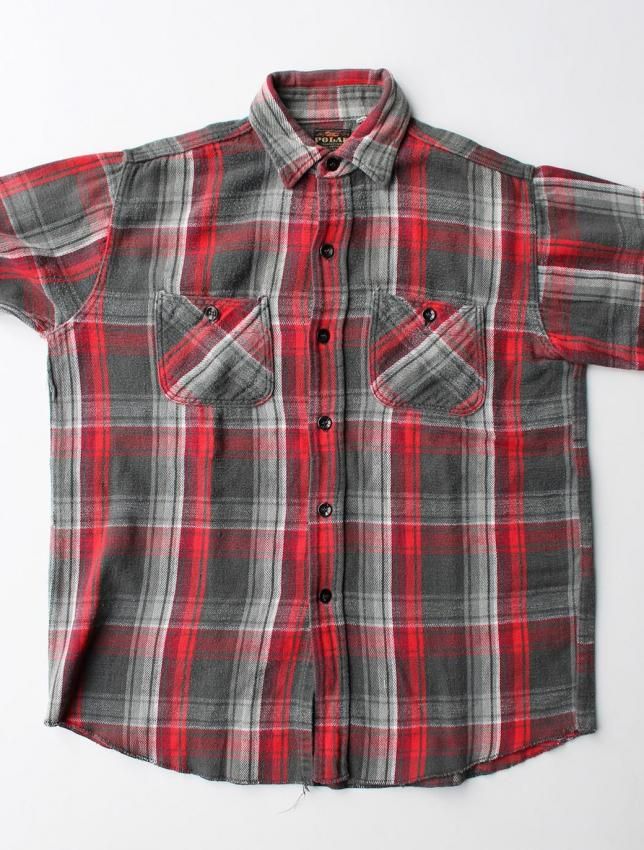 60s POLAR HEAVY FLANNEL | SHIRT - MATIN, VINTAGE OUTFITTERS