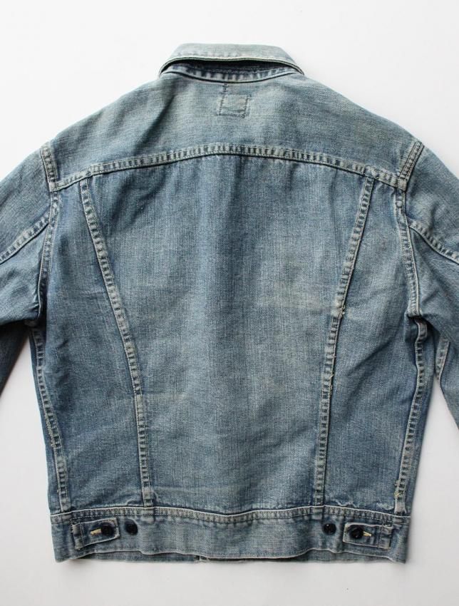 70s LEE 101-J VINTAGE DENIM JACKET 大きめ 70s LEE 101-J デニムジャケット | サイズ40ロング - MATIN