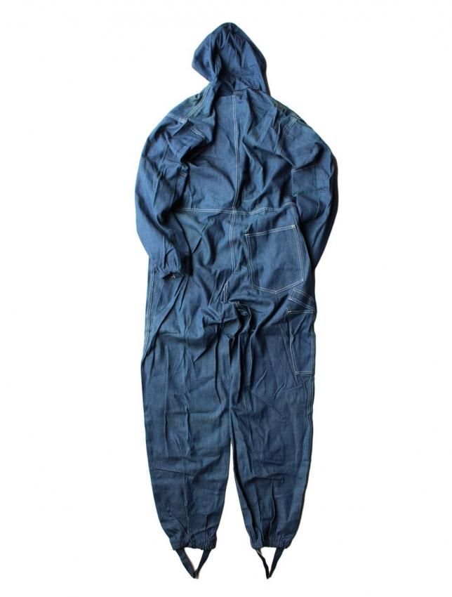 50s ヴィンテージ ユーロ 耳付き デニム オールインワン ビンテージ古着 L 50s ヴィンテージ ユーロ 耳付き デニム オールインワン ビンテージ