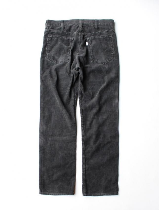 70s LEVI'S 519 | ブラックコーデュロイパンツ - MATIN, VINTAGE