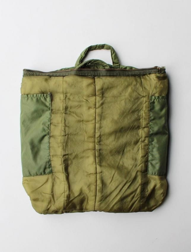80s USAF ヘルメットバッグ | SCOVILLジッパー - MATIN, VINTAGE