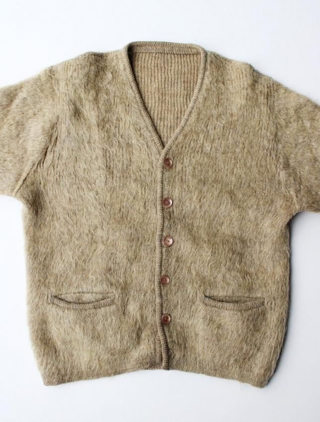 60s モヘアカーディガン | MLサイズ - MATIN, VINTAGE