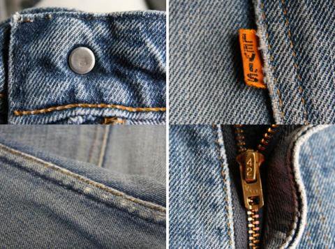70s LEVIS 646 BIGE - MATIN, VINTAGE OUTFITTERS ビンテージ古着 富山