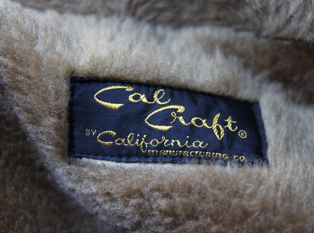 OLD "CAL CRAFT" CORDUROY BOA JACKET - MATIN, VINTAGE OUTFITTERS
