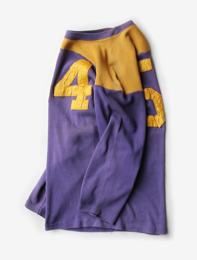 40s EMPIRE COTTON FOOTBALL T-SHIRT - MATIN, VINTAGE 40s EMPIRE COTTON FOOTBALL T-SHIRT - MATIN, VINTAGE