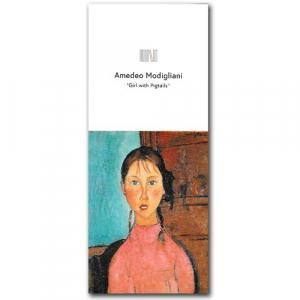 オリジナルポストカード モディリアーニ《おさげ髪の少女》