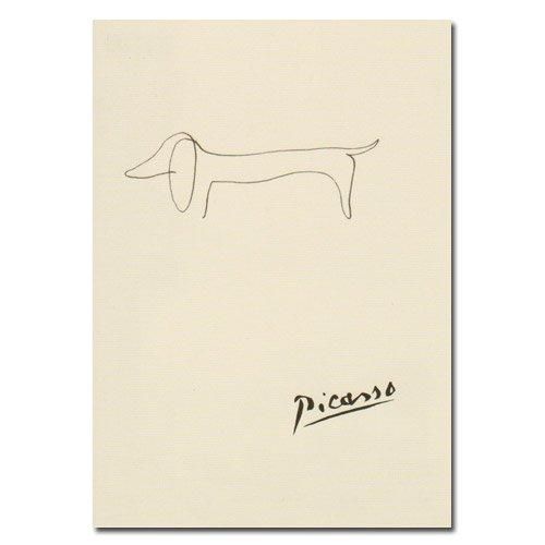 ポストカード ピカソ《犬》