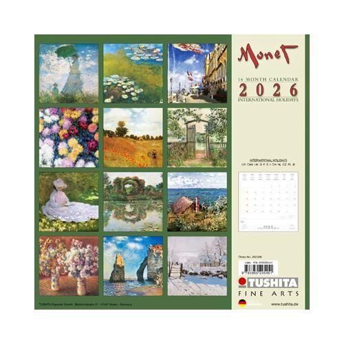 2026 カレンダー〈L〉 モネ 睡蓮