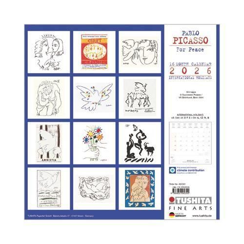 2026 カレンダー〈L〉 ピカソ