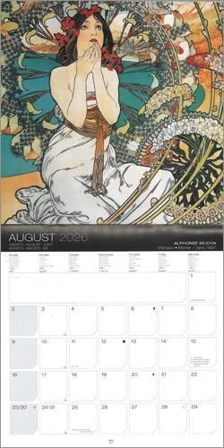2026 カレンダー〈S〉 ミュシャ