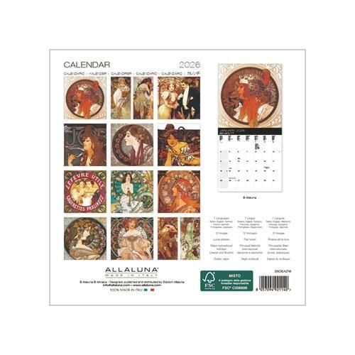 2026 カレンダー〈S〉 ミュシャ