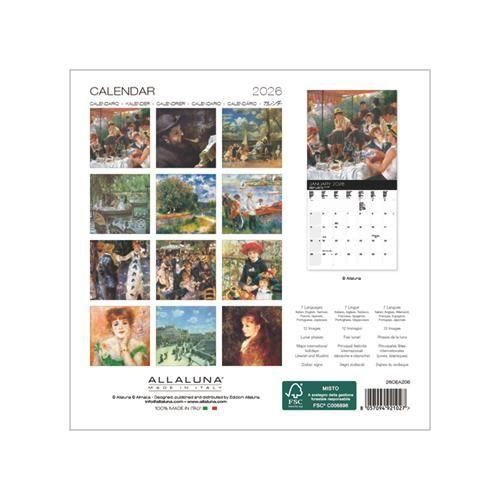 2026 カレンダー〈S〉 ルノワール