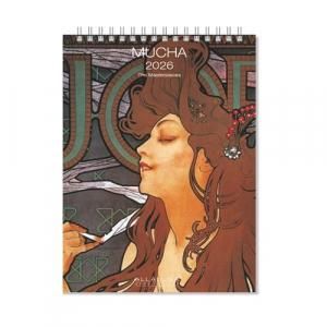 2026 カレンダー〈L〉 ミュシャ