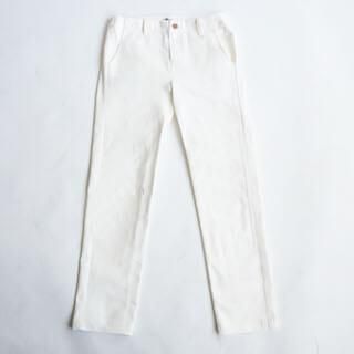 小柄 低身長な男性のためのテーパードスラックスパンツ ホワイト メンズxsサイズ Retropics 小柄 低身長な男性のためのテーパードスラックスパンツ ホワイト メンズxsサイズ Retropics