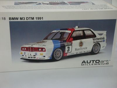 1/18 オートアート BMW E30 M3 DTM 1991 
