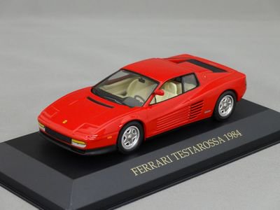１／４３イクソ製フェラーリテスタロッサ （１９８４） レッド-