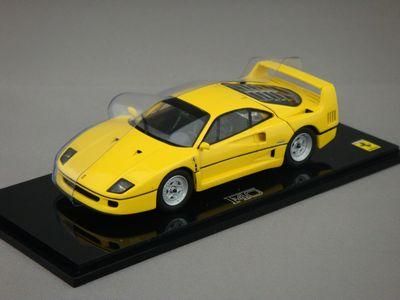 1/43 KYOSHO フェラーリ フェラーリ F40 （イエロー） - ミニカー