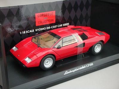 豊富なギフト 美品 京商 KYOSHO ランボルギーニカウンタックLP400 1/18 