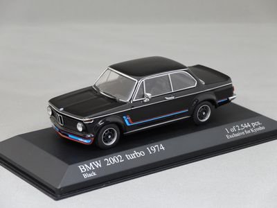 1/43 KYOSHO ミニチャンプス BMW 2002 ターボ 1974 （ブラック 