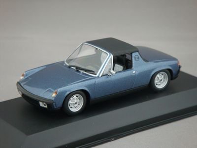 1/43 ミニチャンプス ポルシェ 914 ハードトップ 1967-73 （ブルー