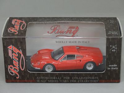 1/43 バン フェラーリ ディノ 246GT ストリート 1969 （レッド） - ミニカーショップ グリーンクラブ