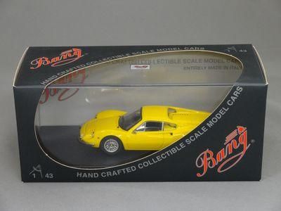 Ferrari Dino 246 GT 1969 イエロー ミニカー 1/43 バン フェラーリ ディノ 246GT 1969 （イエロー