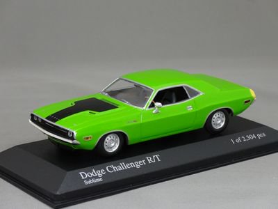 1/43 ダッジ チャレンジャー R/T 1970 （グリーン） - ミニカー 