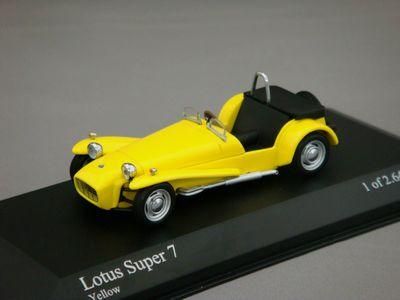 1/43 ミニチャンプス ロータス スーパーセブン 1968 （イエロー