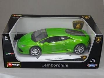 1/18 ブラーゴ ランボルギーニ ウラカン （グリーン） - ミニカー