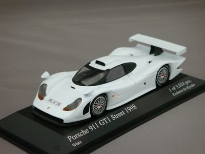 1/43 KYOSHO ミニチャンプス ポルシェ 911 GT1 ストリート 1998