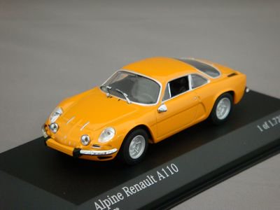 1/43 ミニチャンプス/Alpine Renault A110 1963 Orange/アルピーヌ 
