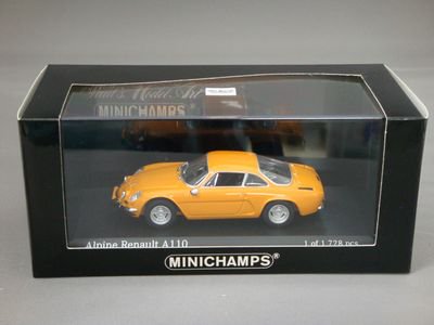 1/43 ミニチャンプス アルピーヌ ルノー A110 1963 （オレンジ