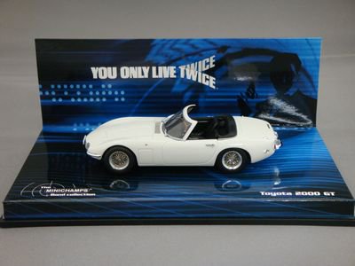 1/43 ミニチャンプス トヨタ 2000GT ボンドコレクション （ホワイト