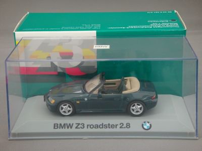1/43 BMW Z3 ロードスター 2.8 （ダークグリーン） 【ミニチャンプス 