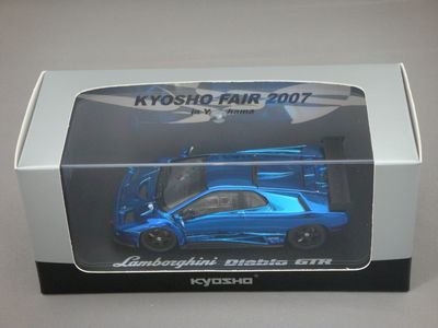 1/43 KYOSHO ランボルギーニ ディアブロ GT-R （ブルークローム