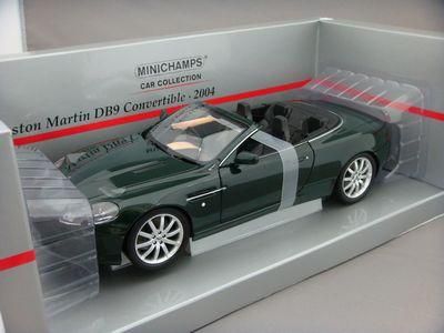 1/18 ミニチャンプス アストン マーチン DB9 コンバーチブル 2004 