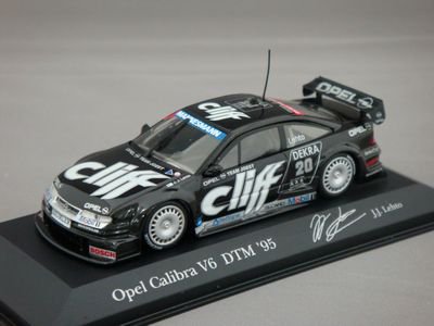 1/43 ミニチャンプス オペル カリブラ V6 DTM 1995 J.J.Lehto #20