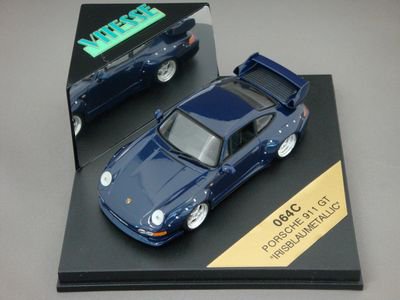 1/43 ビテス ポルシェ 911 GT （ブルーメタリック） - ミニカー 