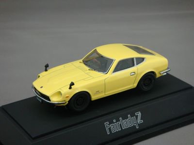 1/43 エブロ ニッサン フェアレディ Z (S30) 432 （イエロー） - ミニカーショップ グリーンクラブ