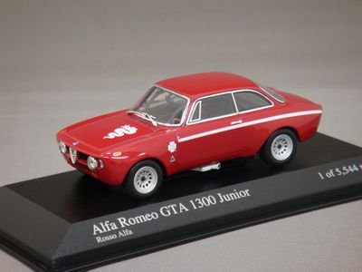 1/43 ミニチャンプス アルファロメオ GTA 1300 ジュニア （レッド