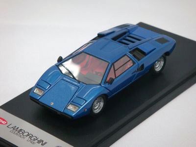 1/43 KYOSHO MR ランボルギーニ カウンタック LP400 （ブルー 