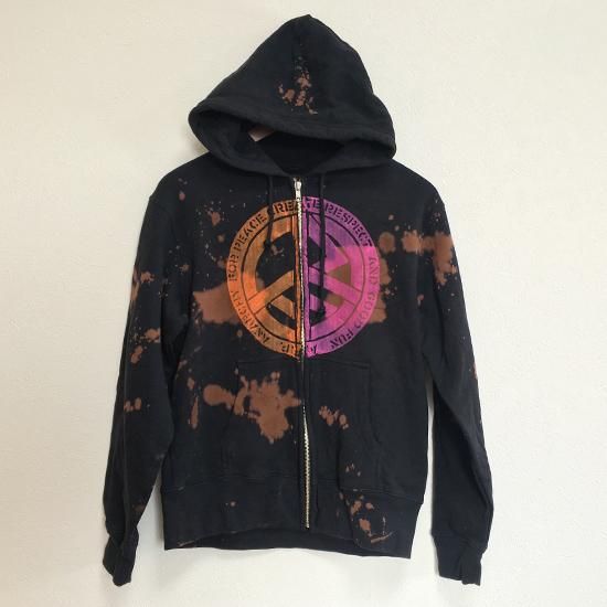 A.F.P. x WHEV - DECOLORED ZIP HOOD 販売開始!! | WHEV & OSAKA