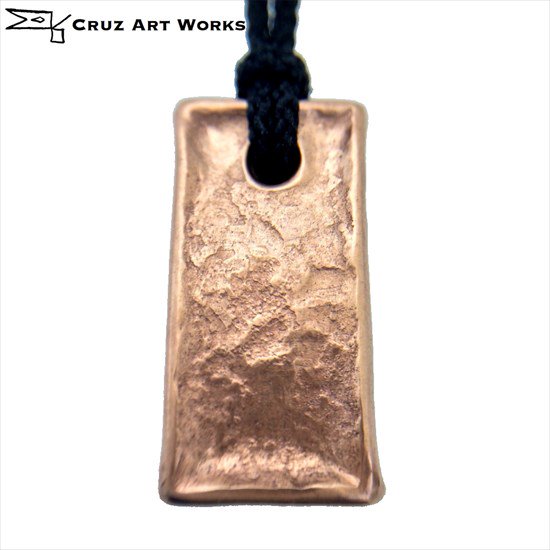[CRUZ ART WORKS]のアクセサリー、【Cruz Logo Bottom Bronze】予約へ