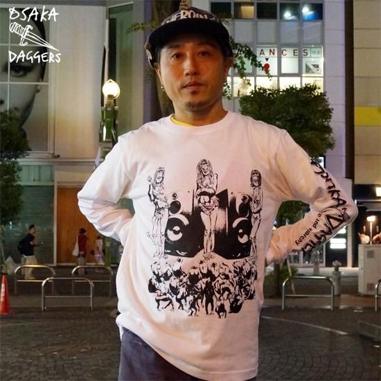直営店仕入れ♪CH◆ DAGGER ロングTシャツ CHROME HEATRSクロムハーツDAGGER ロングスリーブT black ロンT