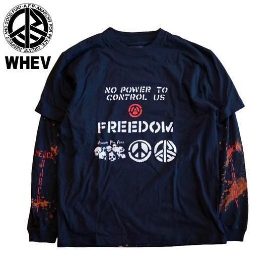 <img class='new_mark_img1' src='https://img.shop-pro.jp/img/new/icons5.gif' style='border:none;display:inline;margin:0px;padding:0px;width:auto;' />ͽۡFREEDOM TġWATER-GUN DECOLORED T 2025 [AFP x WHEV]